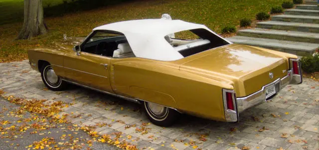 1972 cadillac eldorado convertible ... "cover girl" from 1972 eldorado brochure
