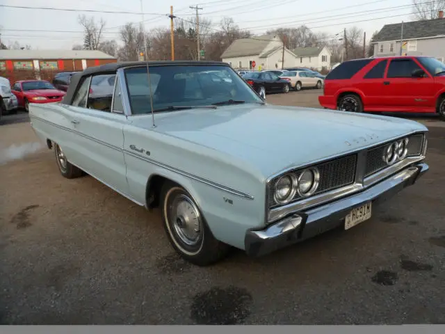 1966 dodge coronet convertible runs and drives well low miles!!