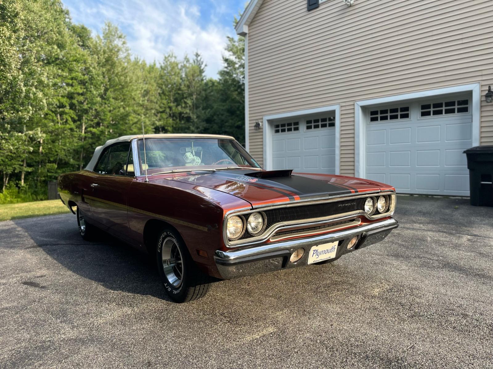 1970 plymouth road runner convertible 90700 miles