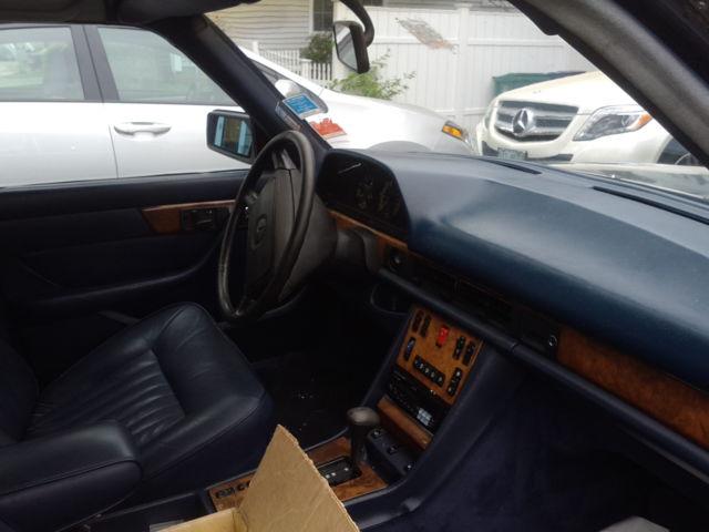 1987 mercedes benz 560sel blue sedan