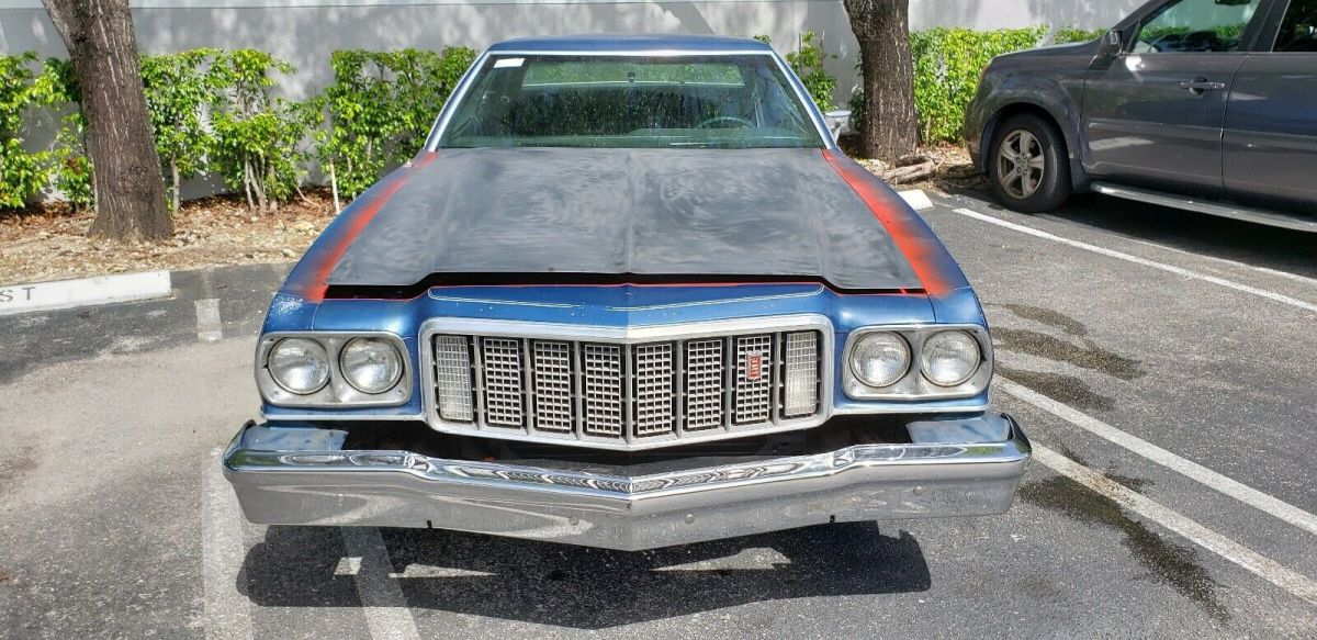 1976 ford gran torino (starsky and hutch project car) blue rwd automatic