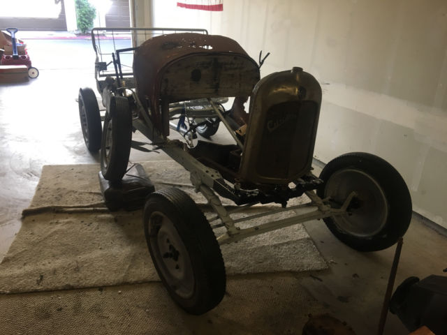 speedster project citroen 5hp type 3c, 1926 chassis, bill of sale no radiator