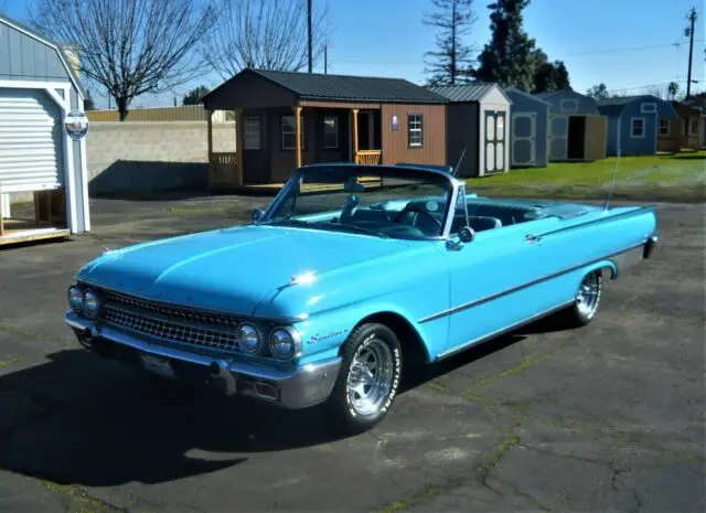 1961 ford galaxie sunliner convertible california 59 60