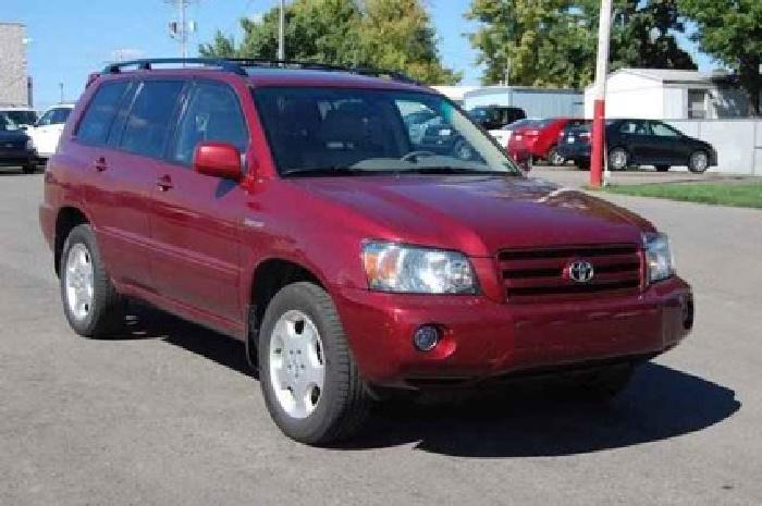2006 toyota highlander w/3rd row in meadville, pa