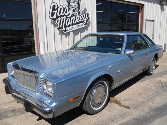 1980 chrysler cordoba time capsule with 7030mis no reserve by gas monkey garage