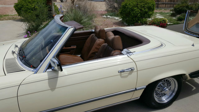 1976 mercedes sl450 super clean nice car