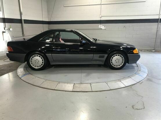 1991 mercedes-benz 300-class 300 sl 2dr convertible black luxury car outlet 630