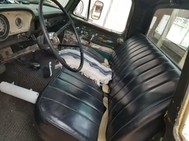 1965 ford f350, 1 ton, dualies, steel plate bed