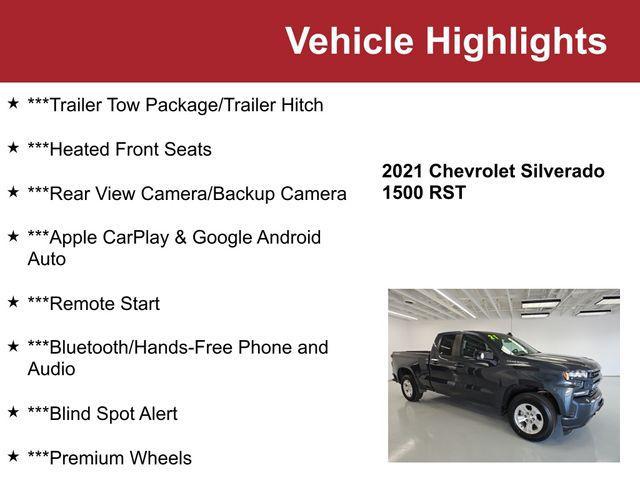 2021 chevrolet silverado 1500 rst