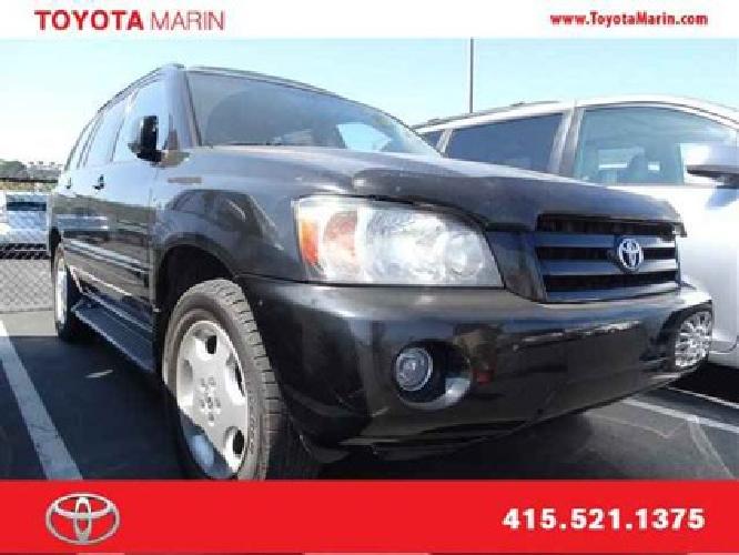 2005 toyota highlander limited leather pkg in san rafael, ca
