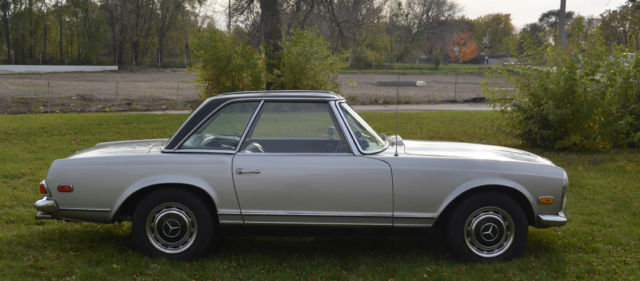1968 mercedes 280sl roadster two tops excellent driver proven event car