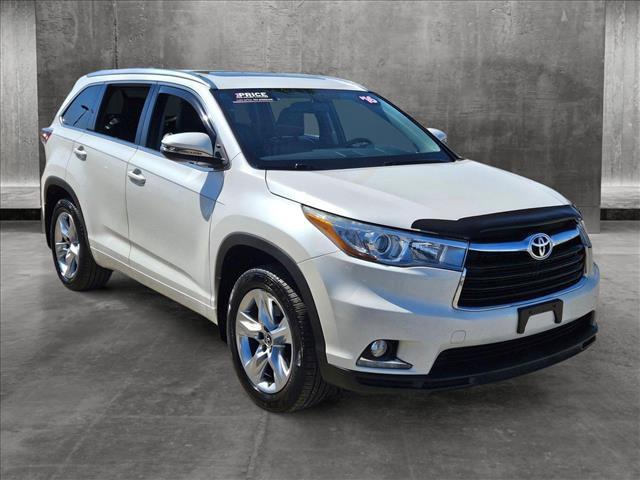 2016 toyota highlander limited