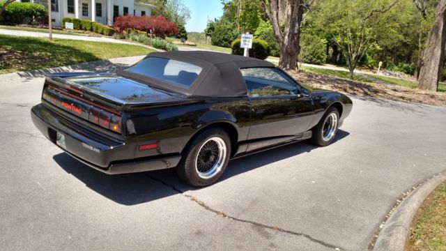 1991 pontiac firebird trans am convertible mint ws6 only 8900 orignal miles