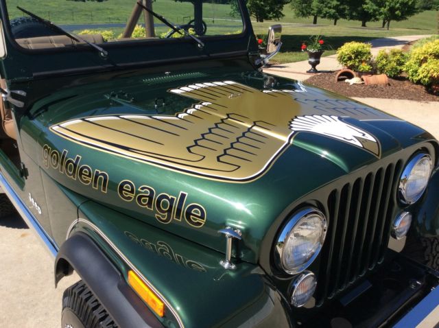 1977 jeep cj7 golden eagle sport utility 2-door 5.0l