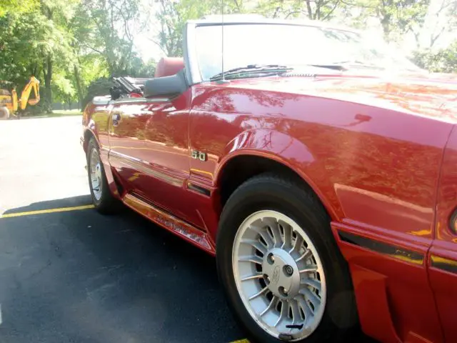 1987 ford mustang 5.0 gt convertible