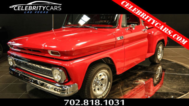 1965 chevrolet c10 stepside pickup truck low miles regular cab las vegas red