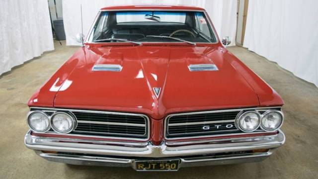 1964 pontiac gto 389 v8 auto 4bbl phs docs protect-o-plate high quality driver