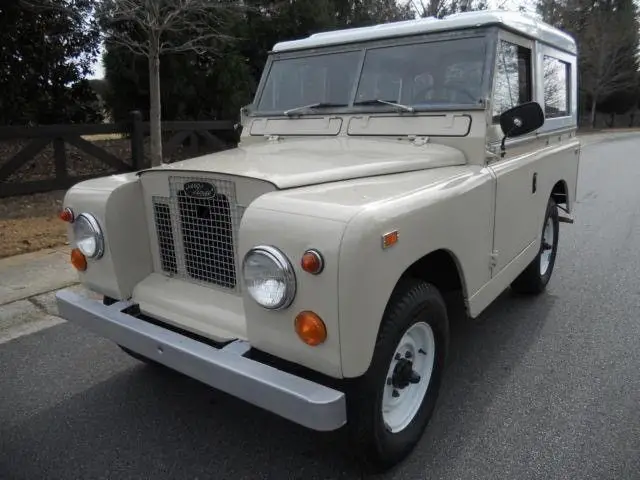 1969 land rover series iia, 88" extremely rare find