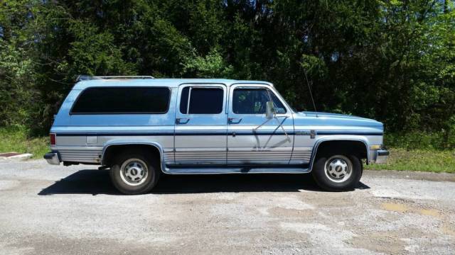 beautiful 1986 suburban c20 w/454: 78k original miles, new alternator, must see!