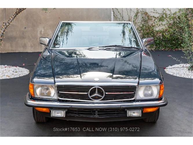 1984 mercedes-benz 500sl in beverly hills, california