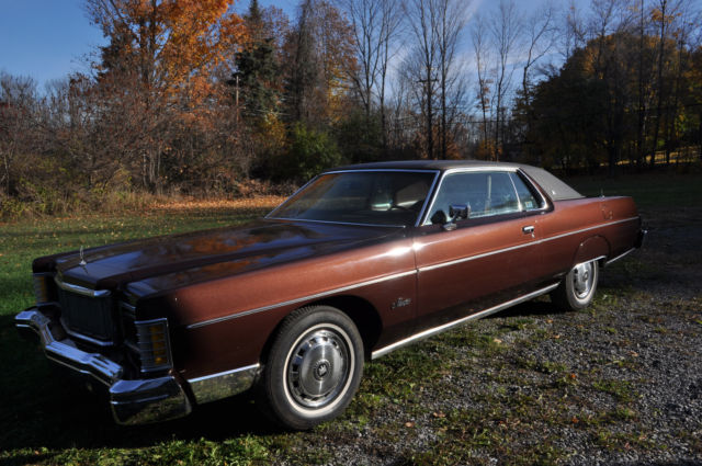 one owner low miles - 1976 mercury marquis - 19k orig mi- no rust!