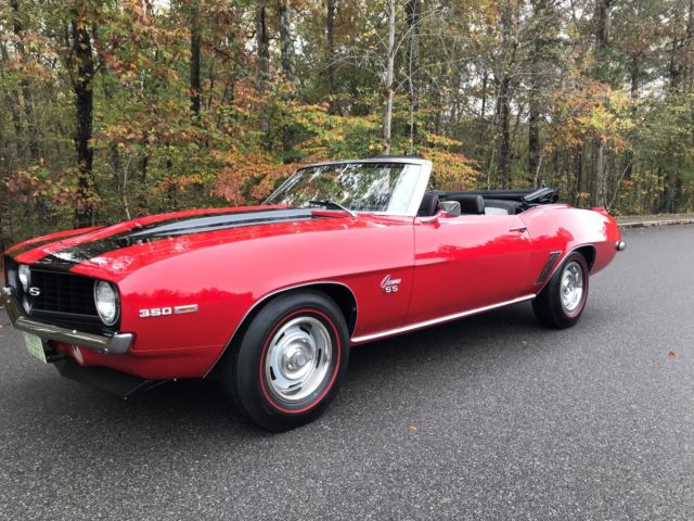 1969 chevrolet camaroconvertible restomod