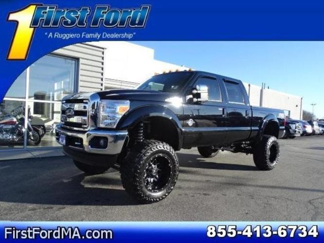 2016 ford f-350 super duty lariat 4x4 lariat 4dr crew cab 6.8 ft. sb srw pickup for sale in fall river, massachusetts