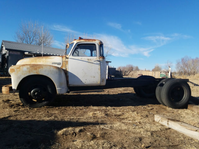 1947 chevrolet 6400 truck farm work dump 5 window patina original project pickup