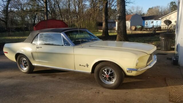 68 ford mustang convertible v8