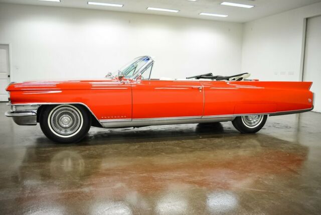 1963 cadillac eldorado biarritz 39240 miles frost red convertible 390 v8 automat