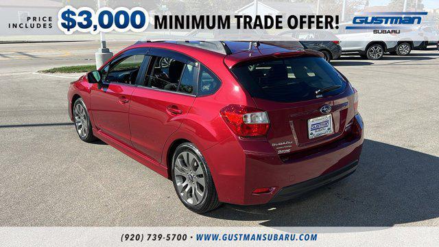 2015 subaru impreza 2.0i sport premium