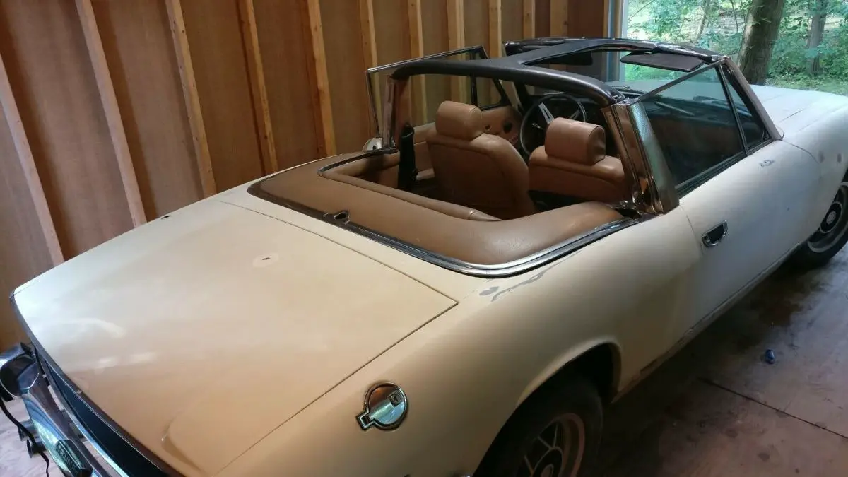1975 triumph stag convertible white automatic with original 3.0 engine