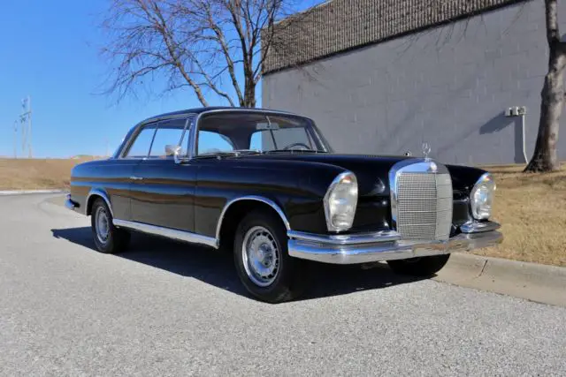 1966 mercedes benz 250 se coupe -collector quality-low miles