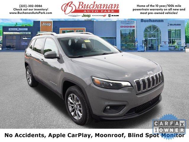 2021 jeep cherokee latitude lux