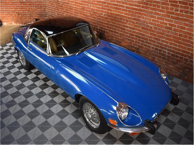 1973 jaguar xke, azure blue with 39301 miles available now!