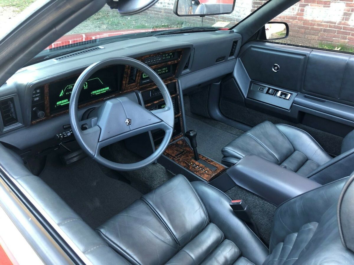 1988 chrysler lebaron premium turbo convertible