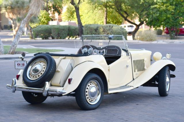 1952 mg td roadster in good condition