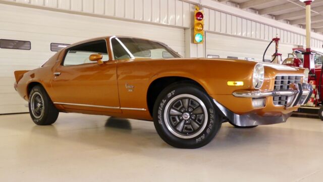 1973 chevrolet camaro type lt 49170 miles light copper metallic 2 door hard top