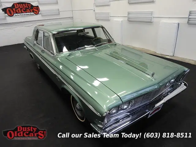 1963 green runs drives body int vgood 318v8 3spd push button!