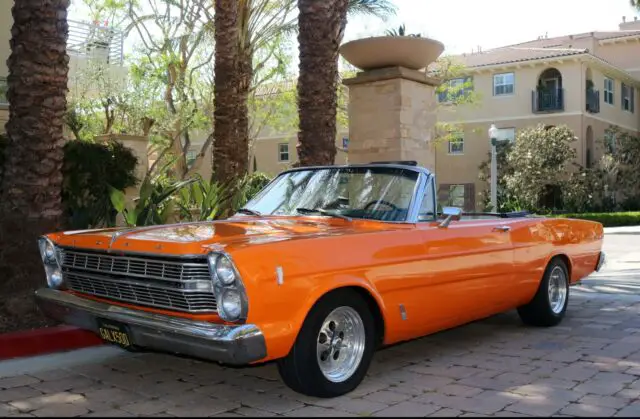 1966 ford galaxie 500 convertible, clean no rust california car | daily driver