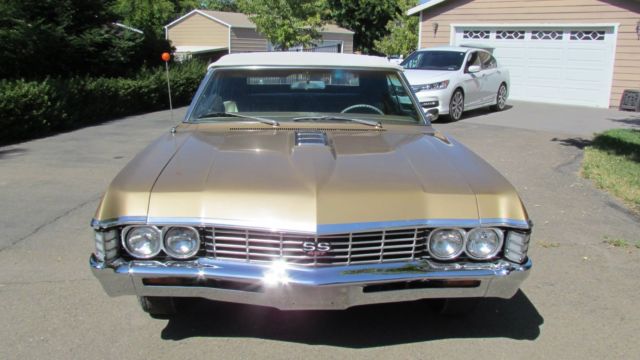 1967 chevrolet impala ss 427 convertible match #'s 68k miles rust free original
