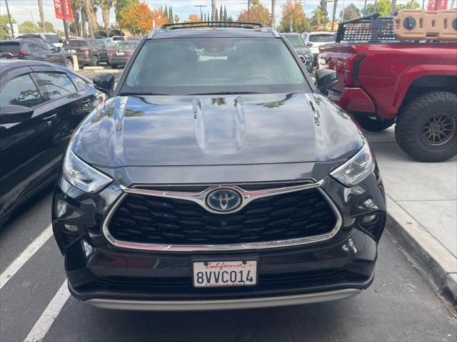 2021 toyota highlander hybrid platinum