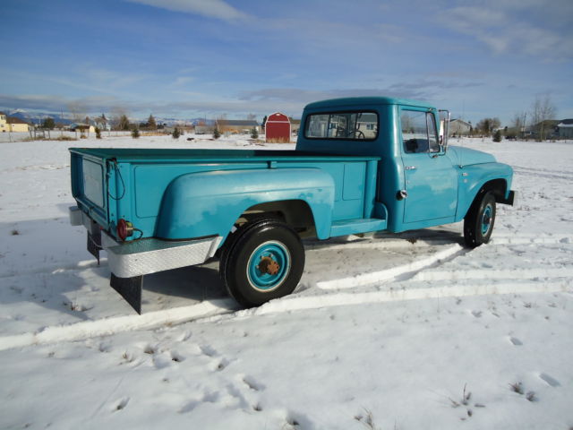 1965 international harvester 1200 120 heavy duty 4x4 western high desert truck