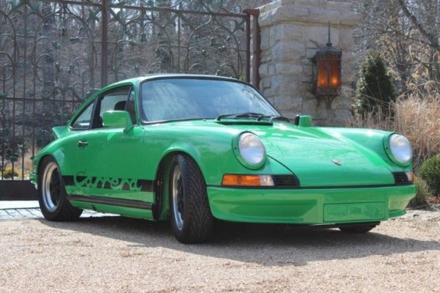 1973 carrera "rs" an incredible build! viper green! low miles! street racer!