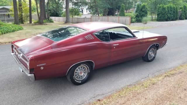 no resever sell worldwide 1968 ford torino s code 390 2 owner frust free