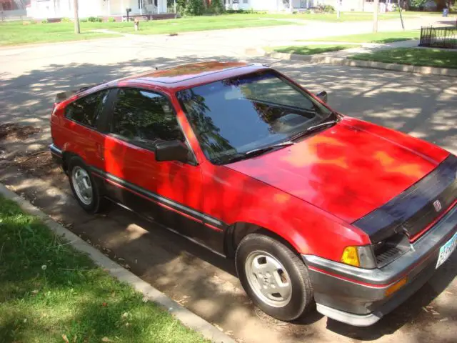 honda crx si 1985. 114,700 miles sun roof and air conditioning