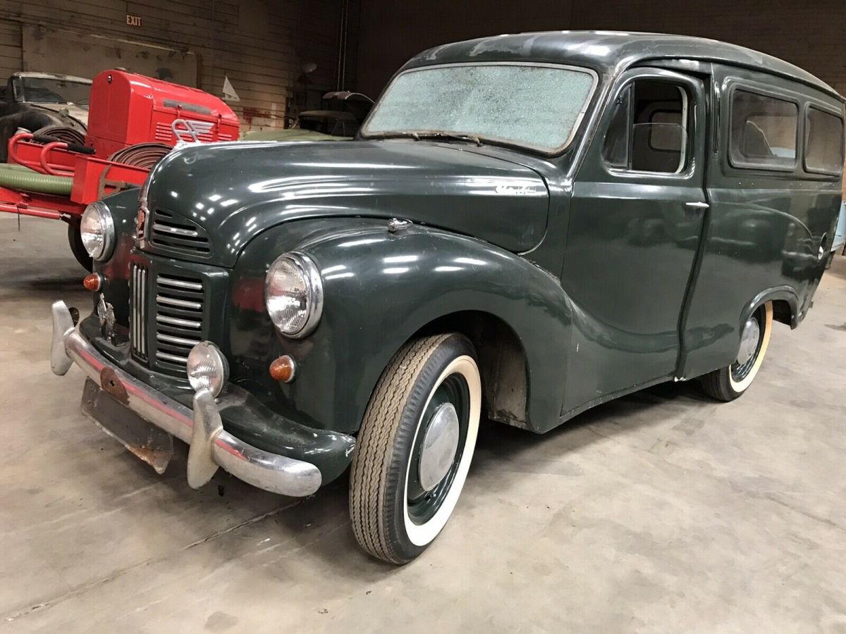 1953 austin countryman panel van wagon, british suburban a40