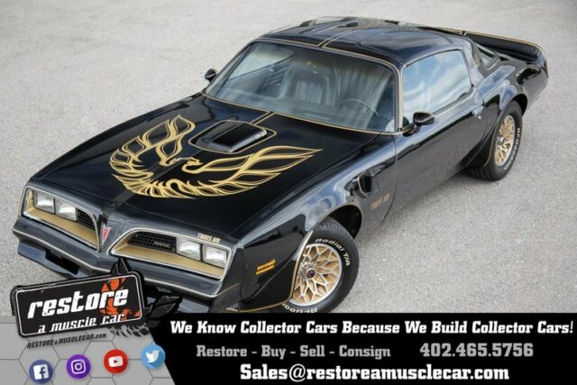 1977 pontiac trans am 117569 miles starlight black coupe pontiac 400, w72 - t/a