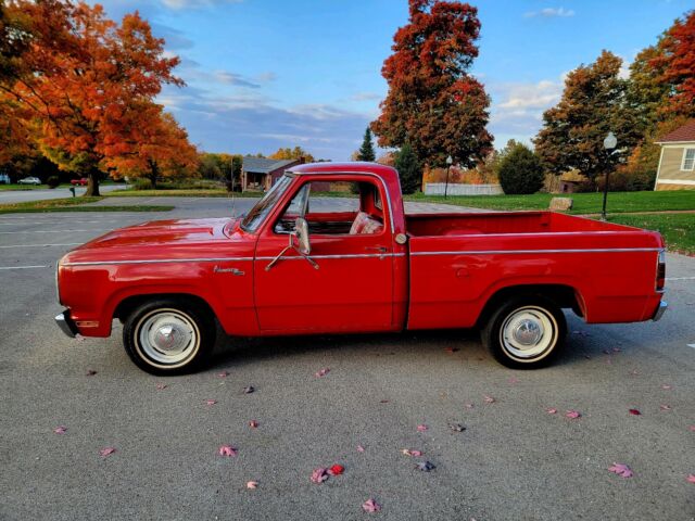 1978 dodge d150 d100 truck pickup red rwd manual adventurer diesel