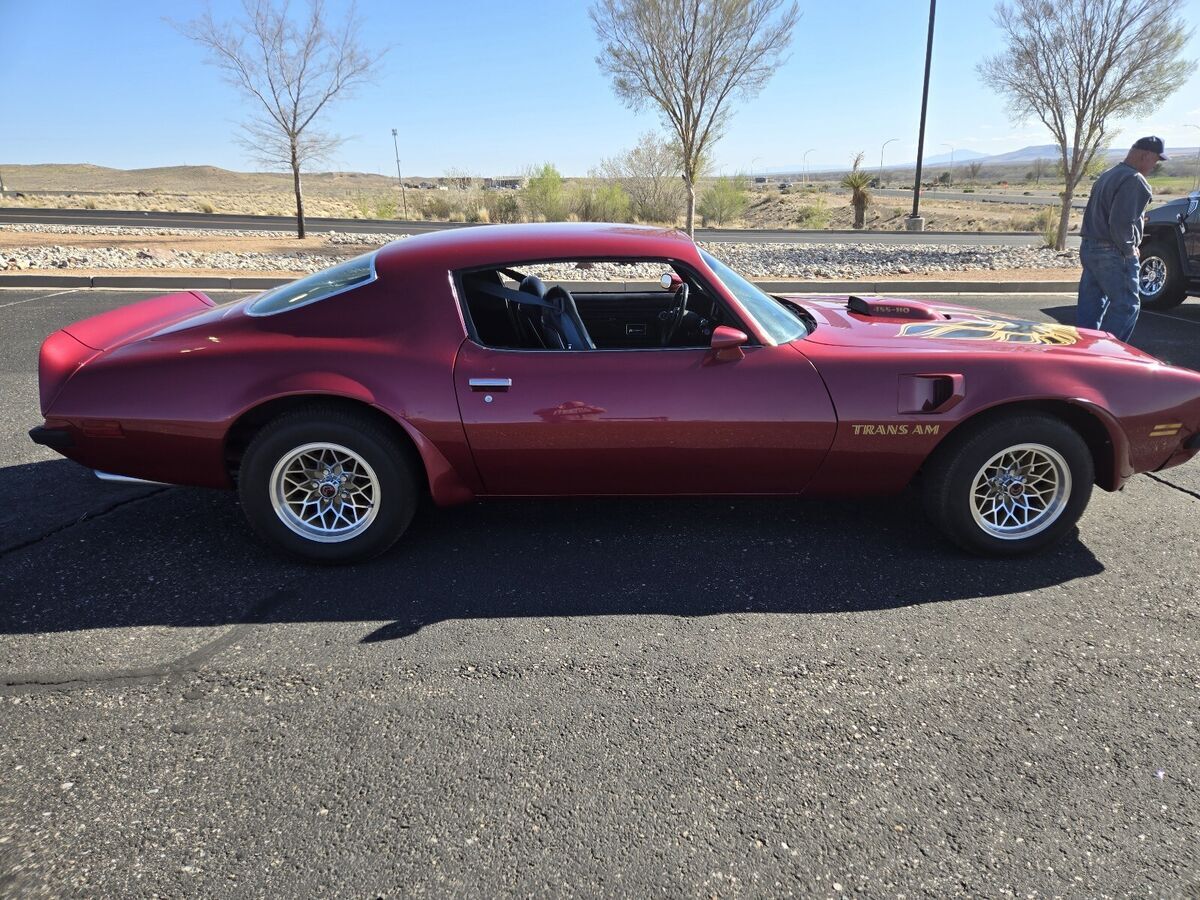 1974 pontiac firebird trans am red trans am